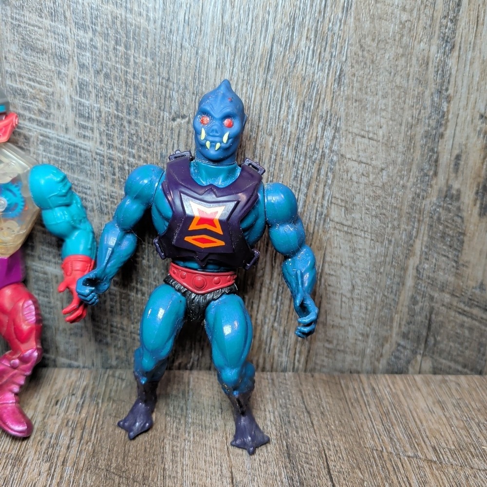 Vintage He-Man Masters of the Universe Action 6 Figure Lot 1980s Mattel - Picture 2 of 16